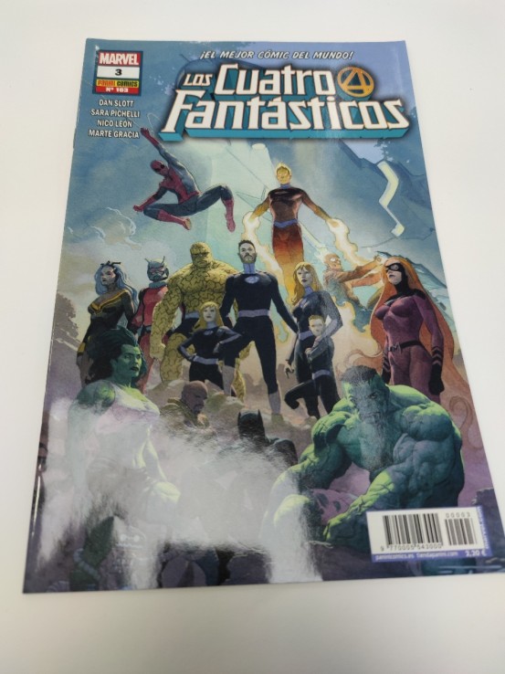8-9-47320-1-Coleccionismo vintage MARVEL 4 fantasticos No. 3