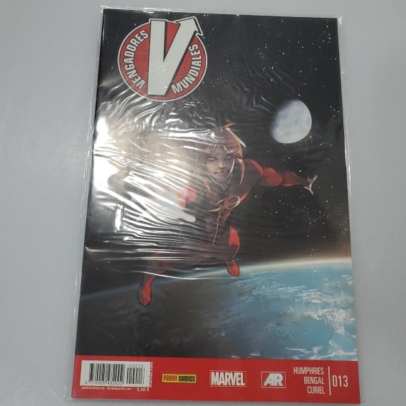 8-9-47345-1-Coleccionismo vintage MARVEL Vengadores mundiales No. 13