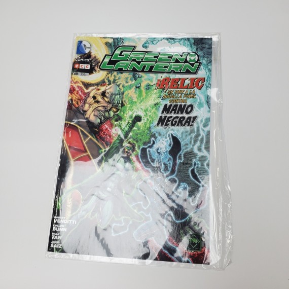 8-9-47224-1-Coleccionismo vintage DC Green Lantern, Relic se une a la batalla final contra mano negra, No49