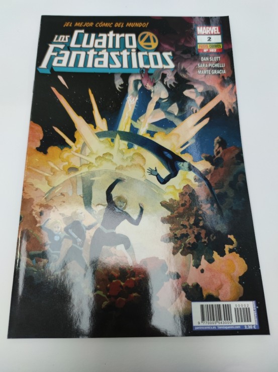 8-9-47319-1-Coleccionismo vintage MARVEL 4 fantasticos No. 2