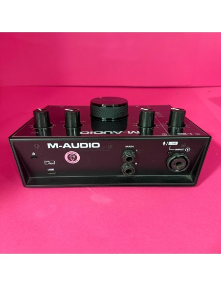 8-8-69747-5-Música Profesional Interfaz De Sonido M-Audio 192I4