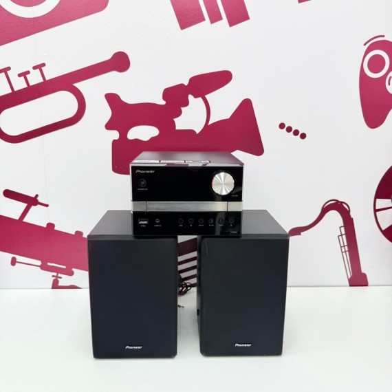 8-8-75858-1-Música Profesional Minicadena Pioneer X-EM22 - Negra Sin Mando 