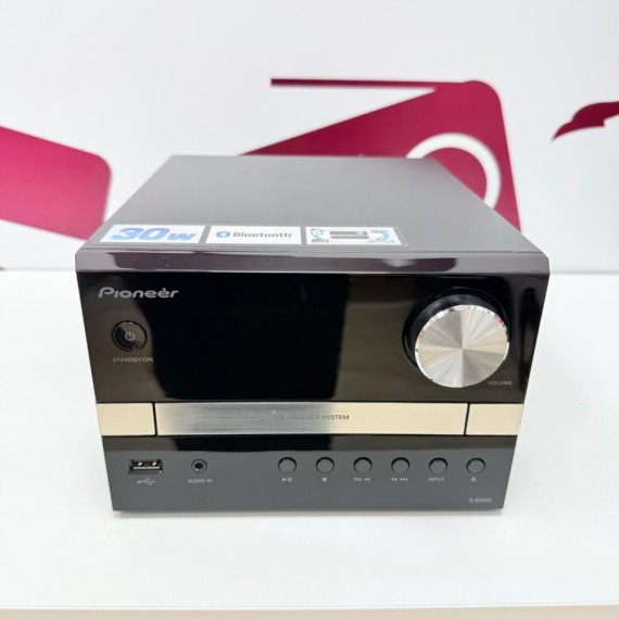 8-8-75858-3-Música Profesional Minicadena Pioneer X-EM22 - Negra Sin Mando 
