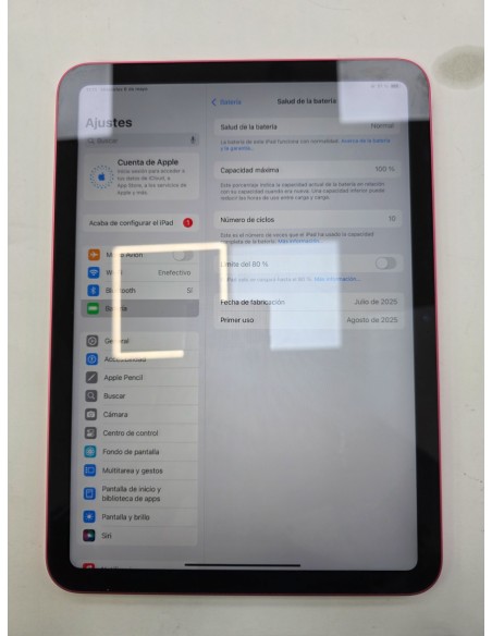 1-1-271935-1-iPad A16 128Gb Bat.100