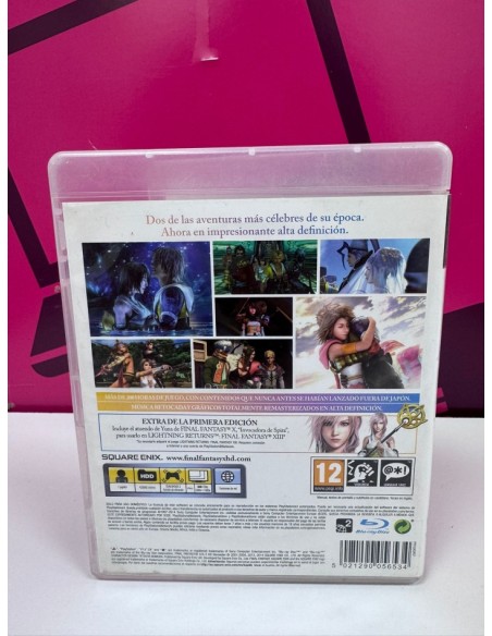 7-7-83188-3-Videojuego PS3 Final Fantasy XX-2 Remaster