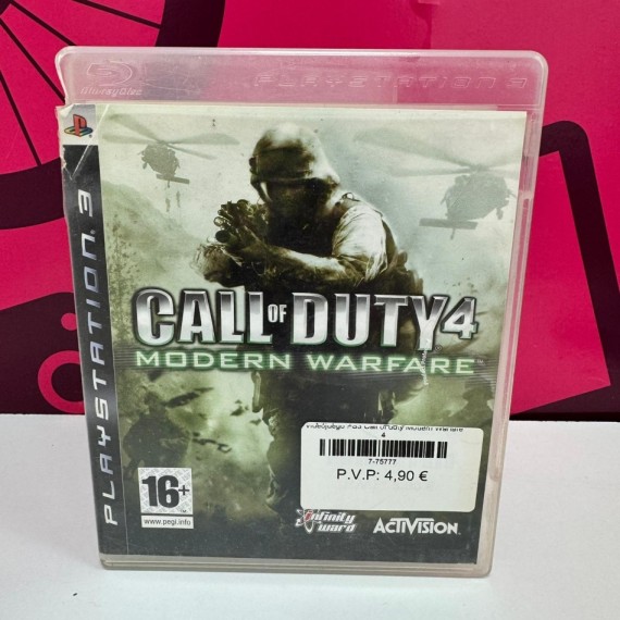 7-7-75777-1-Videojuego PS3 Call of duty Modern Warfare 4