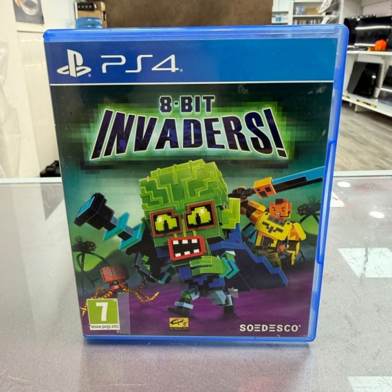 7-7-83000-1-Videojuego PS4 8-Bit Invaders 