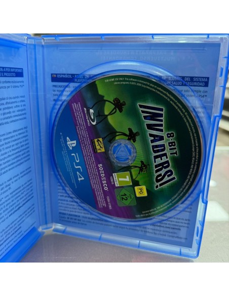7-7-83000-2-Videojuego PS4 8-Bit Invaders 
