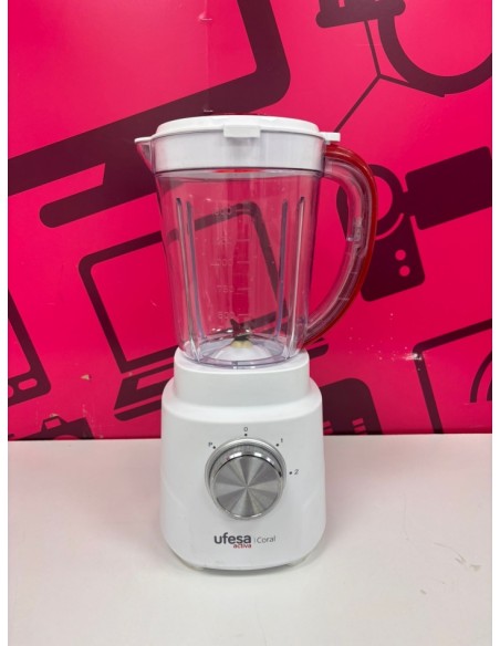 7-7-87427-2-Batidora Vaso Ufesa BS Coral