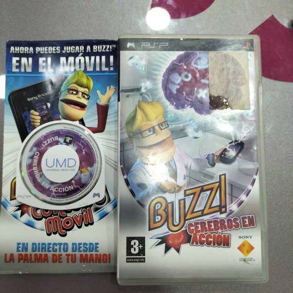 7-7-67891-1-Videojuego PSP Buzz cerebros en accion