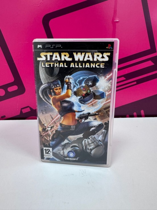 7-7-82116-1-Videojuego PSP Star Wars Lethal Alliance