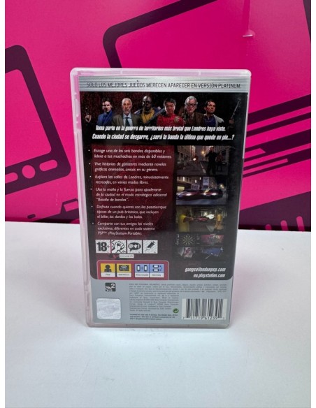 7-7-82117-3-Videojuego PSP Gangs Of London