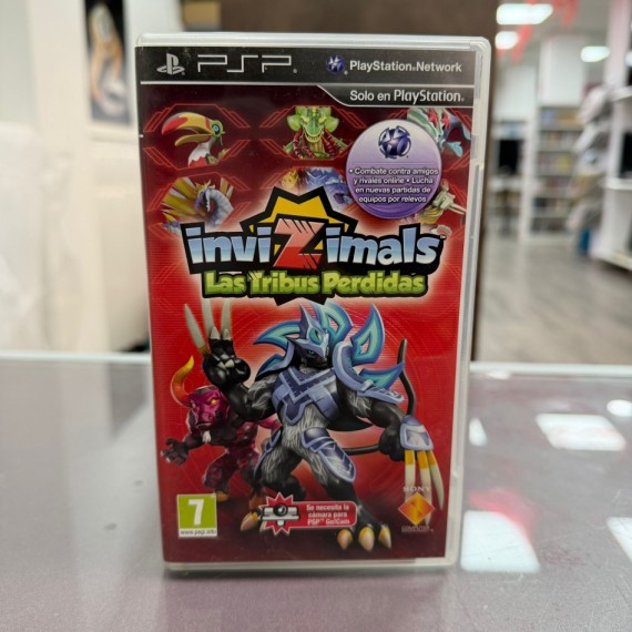 7-7-83002-1-Videojuego PSP Invizimals Las tribus perdidas