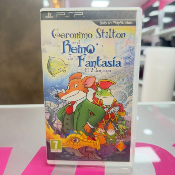 7-7-85397-1-Videojuego PSP Geronimo Stilton en el Reino de la Fantasia