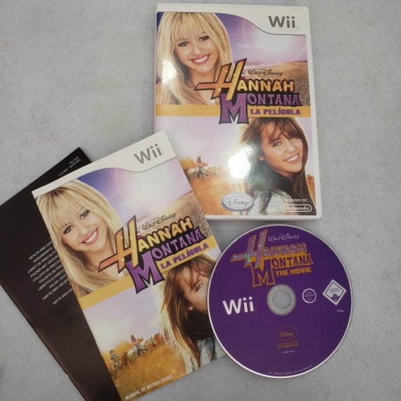 7-7-71252-1-Videojuego Wii Hannah Montana La Pelicula