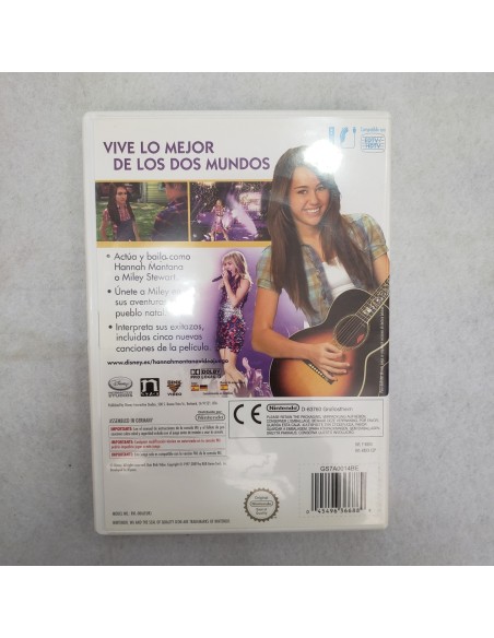 7-7-71252-2-Videojuego Wii Hannah Montana La Pelicula