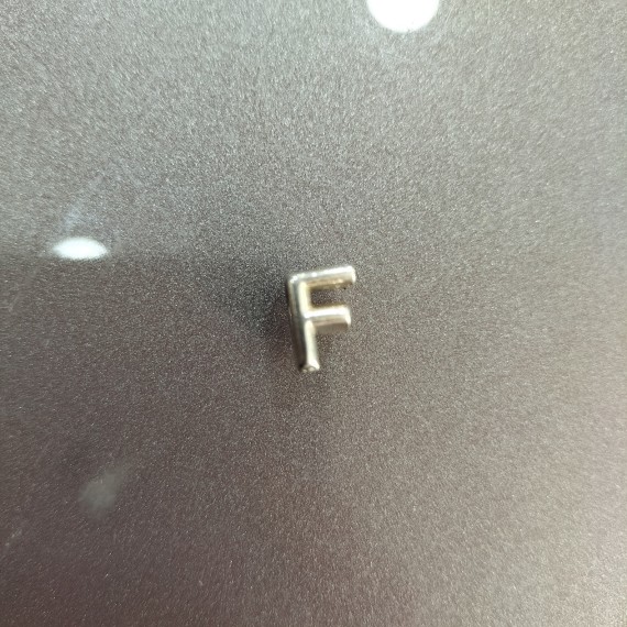 7-7-72834-3-Pulsera Charms Pandora Letra F