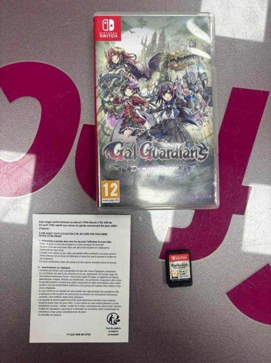 7-7-82204-1-Videojuego Nintendo Switch Gal Guardians Demon Purgen