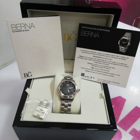 7-7-55940-1-Reloj alta gama señora BG Berna (Sin uso)