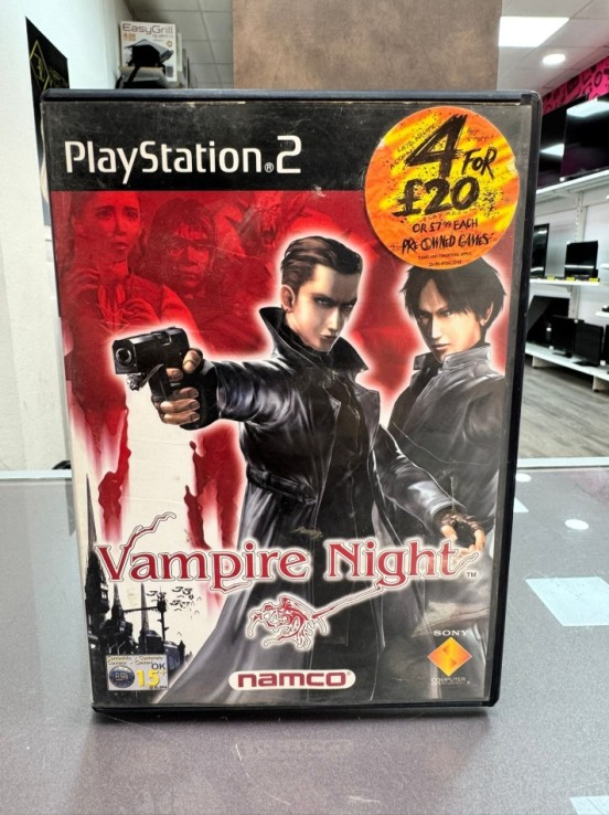 7-7-81236-1-Videojuego PS2 Vampire Night