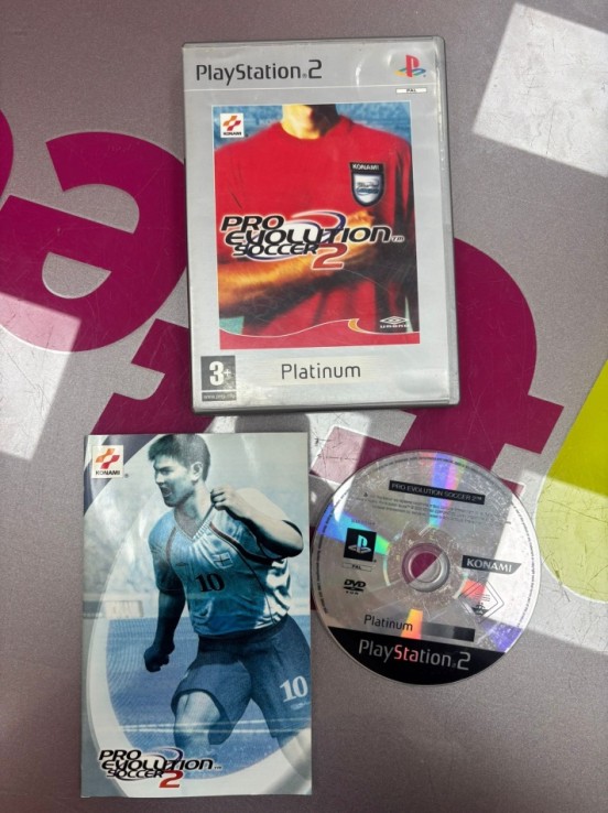 7-7-82544-2-Videojuego PS2 pro evolution soccer 2 ps2 