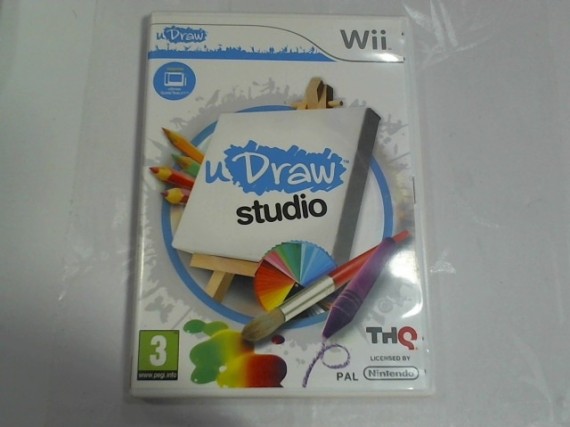 7-7-14684-1-u Draw Studio pizarra digital juego wii