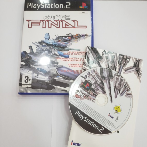 7-7-69191-1-Videojuego PS2 R-Type Final (Pal España) 