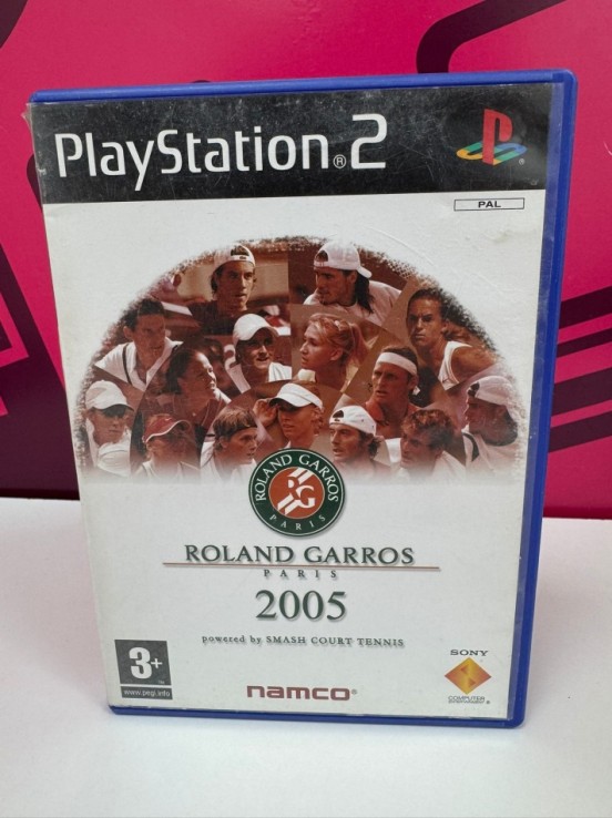 7-7-79619-1-Videojuego PS2 Roland garros paris 2005