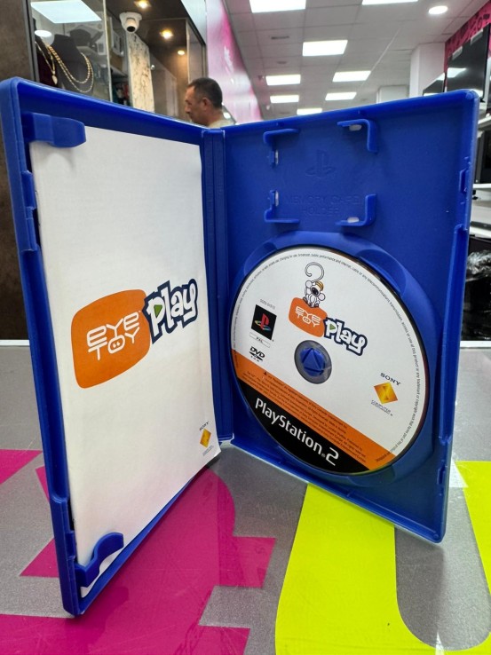 7-7-80850-2-Videojuego PS2 Eye Toy Play