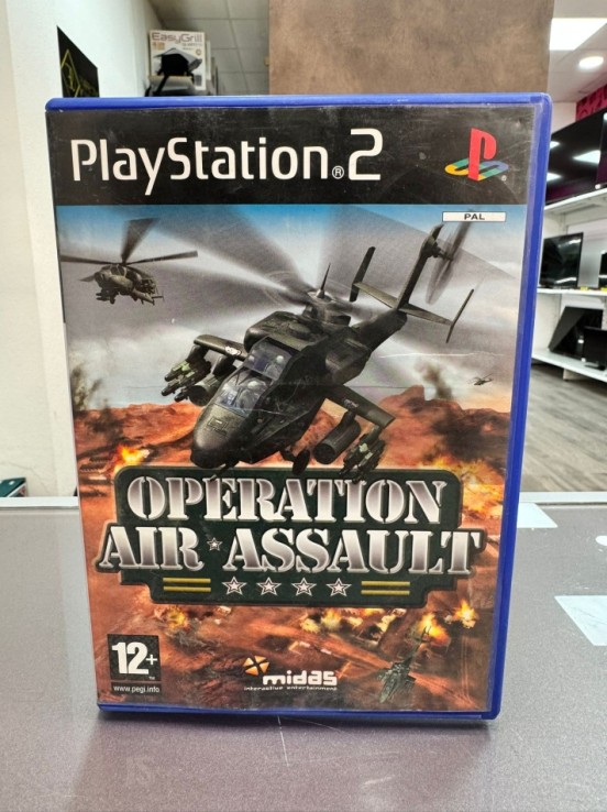7-7-81234-1-Videojuego PS2 Operation Air Assault