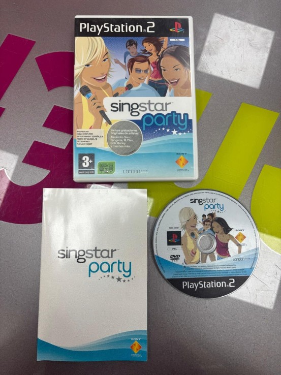 7-7-82537-1-Videojuego PS2 singstar party ps2 