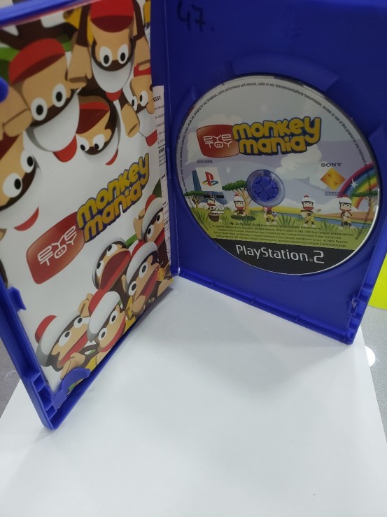 7-7-57318-2-Videojuego PS2 Eye Toy Monkey Mania