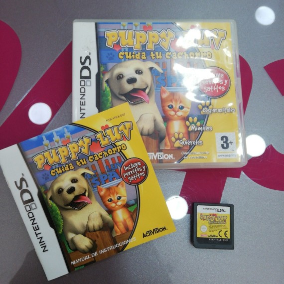 7-7-67665-1-Videojuego Nintendo DS Puppy Luv Cuida tu Cachorro 