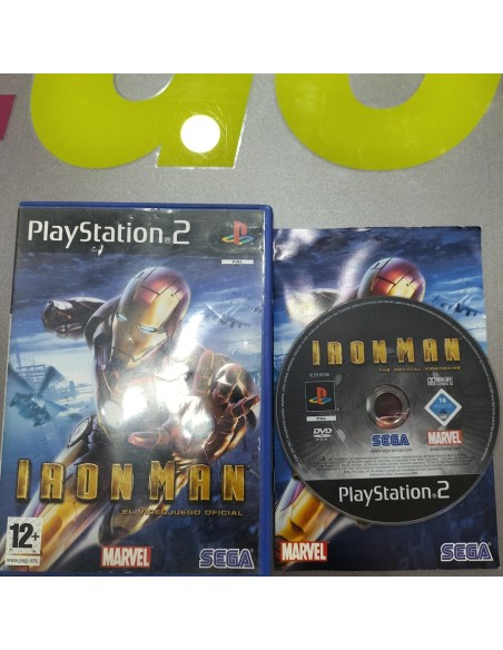 7-7-67890-2-Videojuego PS2 Iron Man