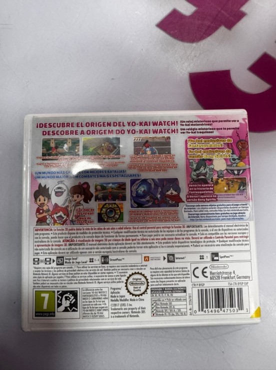 7-7-74408-1-Videojuego 3DS Yokai watch 2 fantasqueletos