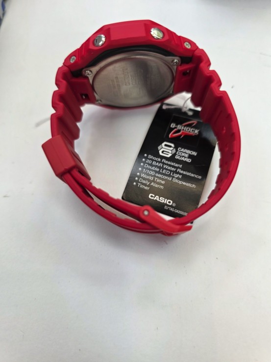 1-1-271730-2-Reloj Pulsera Caballero Casio G-Shock GA2100 4ER Rojo