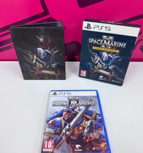 7-7-87707-1-Videojuego PS5 Space marine Gold edition