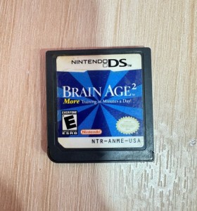 7-7-76445-1-Videojuego Nintendo DS Brain Age 2