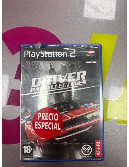 7-7-80661-1-Videojuego PS2 Driver Parallel Lines 