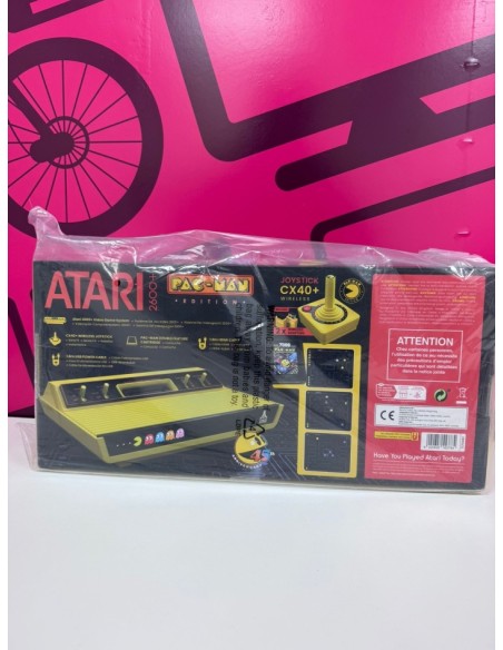 7-7-84109-2-Coleccionismo Vintage Atari 2600 Pac-Man Edition Sin Uso