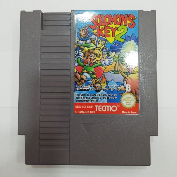 7-7-53216-1-Videojuego NES Solomons Key 2 