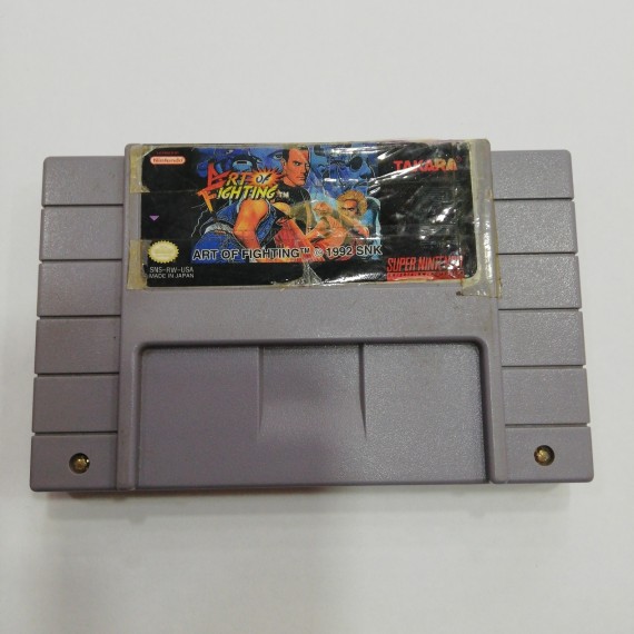 7-7-55758-1-Videojuego Art of Fighting Super Nintendo
