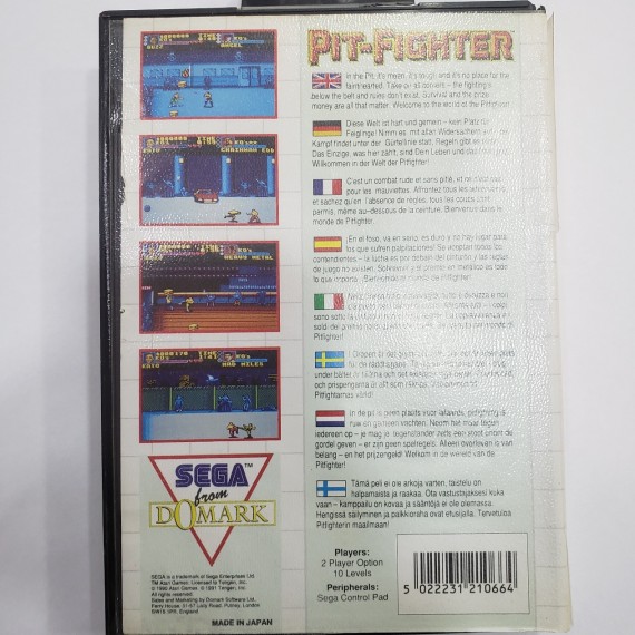 7-7-69506-2-Videojuego Sega Pit-Fighter