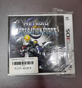 7-7-74853-1-Videojuego 3DS Metroid Prime Fedation Force '(Precintado)