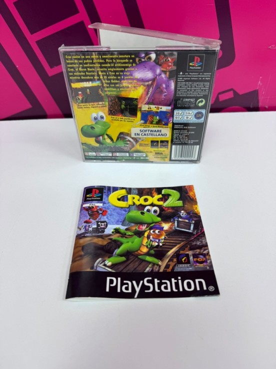 7-7-82124-4-Videojuego PS1 Croc 2