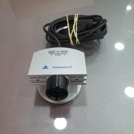 7-7-65744-3-Videojuego PS2 Eye Toy Y Cámara