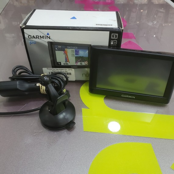 7-7-70722-1-Sistema Navegación GPS Garmin Nuvi 52 