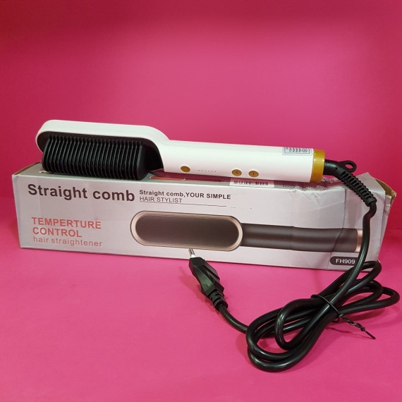 8-8-65219-1-Secador Pelo Cepillo alisador Straight Comb (Nuevo)