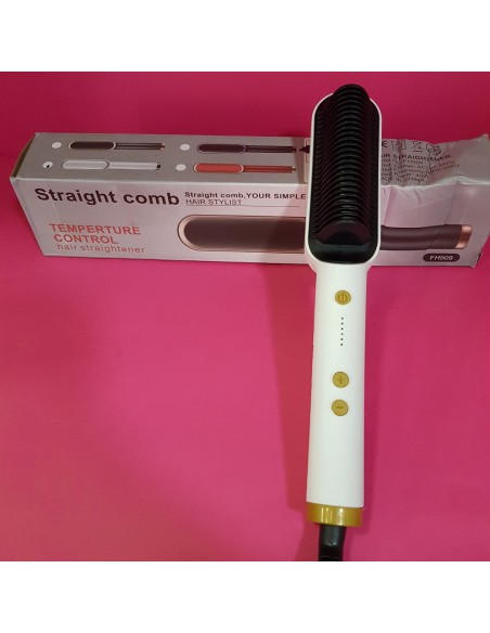 8-8-65219-2-Secador Pelo Cepillo alisador Straight Comb (Nuevo)