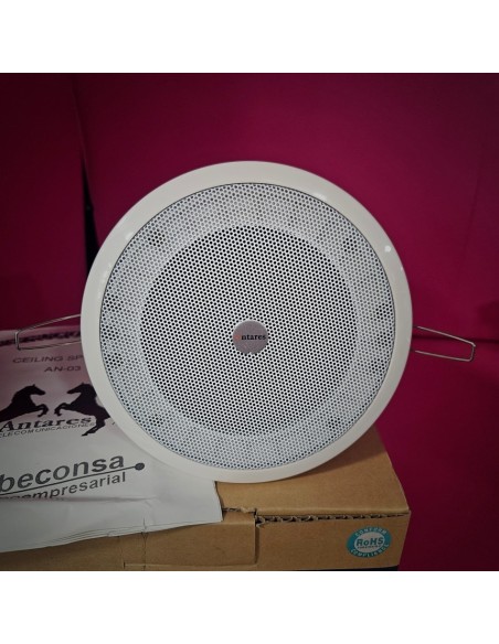 8-8-69765-7-Sonido Pareja de altavoces empotrables ANTARES AN-03 (nuevos)